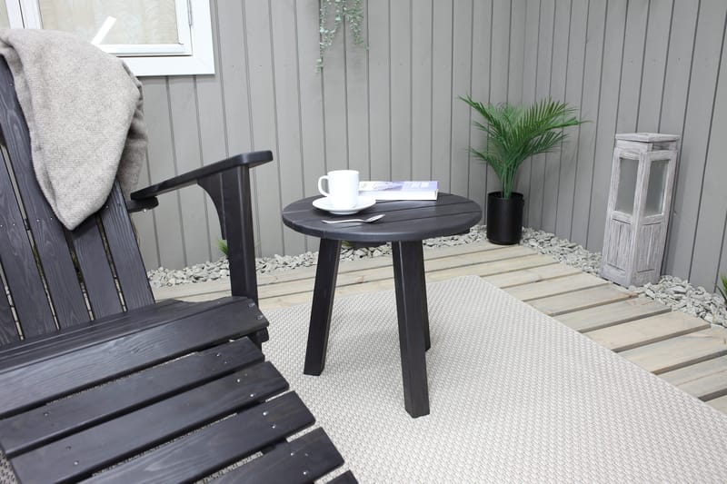 Rolston Dekkstol - Kaffesvart - Hagemøbler & utemiljø - Stoler & Lenestoler - Solstoler - Dekkstol