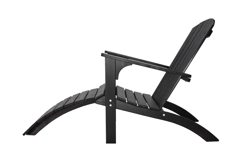 Rolston Dekkstol - Kaffesvart - Hagemøbler & utemiljø - Stoler & Lenestoler - Solstoler - Dekkstol