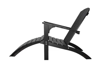 Rolston Dekkstol - Kaffesvart - Hagemøbler & utemiljø - Stoler & Lenestoler - Solstoler - Dekkstol