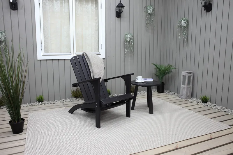 Rolston Dekkstol - Kaffesvart - Hagemøbler & utemiljø - Stoler & Lenestoler - Solstoler - Dekkstol