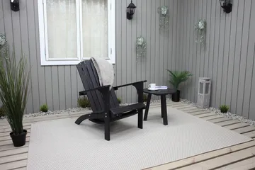 Rolston Dekkstol - Kaffesvart - Hagemøbler & utemiljø - Stoler & Lenestoler - Solstoler - Dekkstol