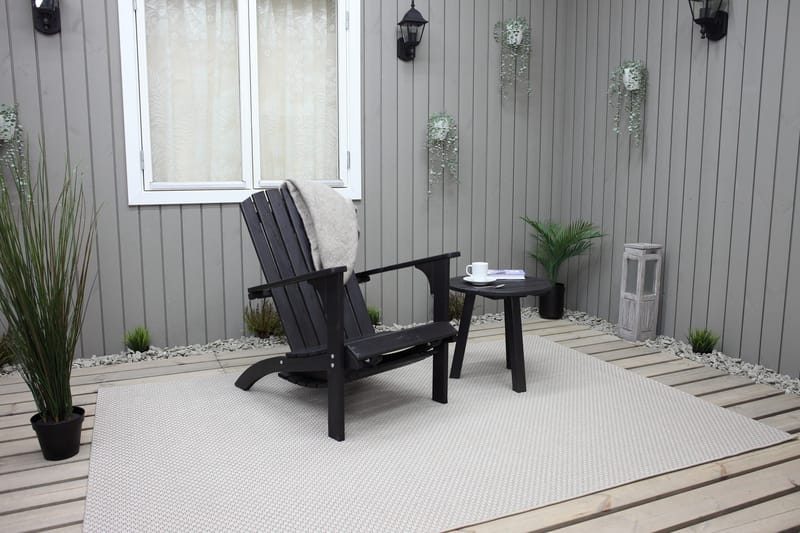 Rolston Dekkstol - Kaffesvart - Hagemøbler & utemiljø - Stoler & Lenestoler - Solstoler - Dekkstol