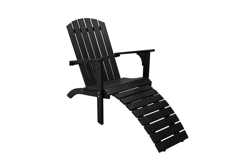 Rolston Dekkstol - Kaffesvart - Hagemøbler & utemiljø - Stoler & Lenestoler - Solstoler - Dekkstol