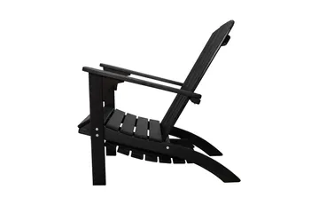 Rolston Dekkstol - Kaffesvart - Hagemøbler & utemiljø - Stoler & Lenestoler - Solstoler - Dekkstol