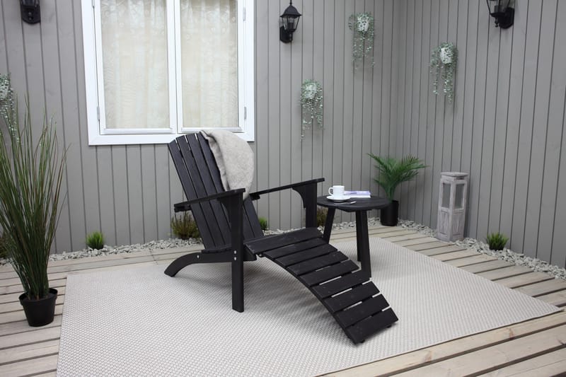 Rolston Dekkstol - Kaffesvart - Hagemøbler & utemiljø - Stoler & Lenestoler - Solstoler - Dekkstol