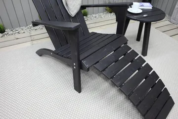 Rolston Dekkstol - Kaffesvart - Hagemøbler & utemiljø - Stoler & Lenestoler - Solstoler - Dekkstol