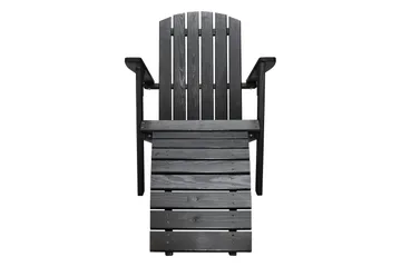 Rolston Dekkstol - Kaffesvart - Hagemøbler & utemiljø - Stoler & Lenestoler - Solstoler - Dekkstol