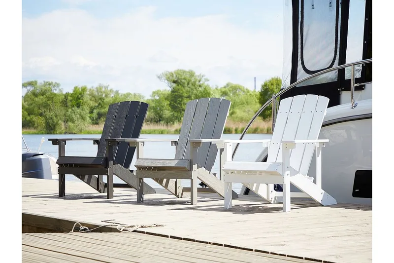 Sjurby Dekkstol - Hvit - Hagemøbler & utemiljø - Stoler & Lenestoler - Solstoler - Dekkstol