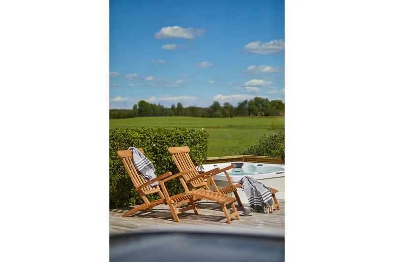 Solstol Hillerstorp Nova Brun - Hagemøbler & utemiljø - Stoler & Lenestoler - Solstoler - Dekkstol