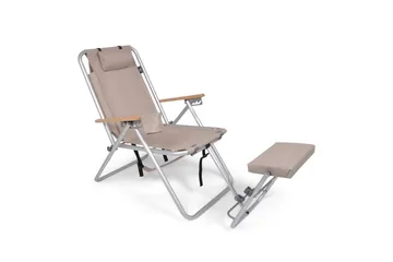 Friluftsstol Fritab ROXY senior - Beige - Hagemøbler & utemiljø - Stoler & Lenestoler - Solstoler - Strandstol