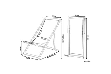 Gjengene Solstol - Brun - Hagemøbler & utemiljø - Stoler & Lenestoler - Solstoler