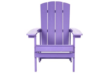 Hagestol Adirondack - Fiolett, 75x88x88 cm - Hagemøbler & utemiljø - Stoler & Lenestoler - Solstoler - Dekkstol