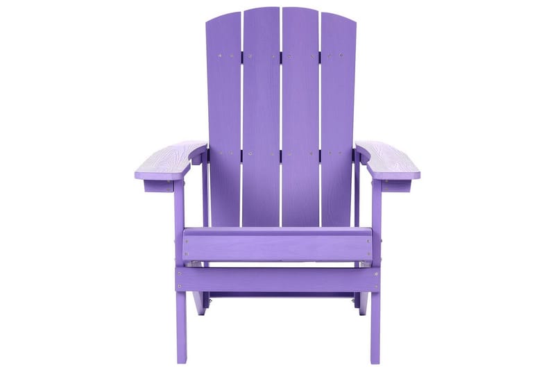 Hagestol Adirondack - Fiolett, 75x88x88 cm - Hagemøbler & utemiljø - Stoler & Lenestoler - Solstoler - Dekkstol