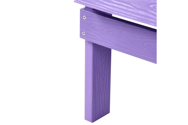 Hagestol Adirondack - Fiolett, 75x88x88 cm - Hagemøbler & utemiljø - Stoler & Lenestoler - Solstoler - Dekkstol