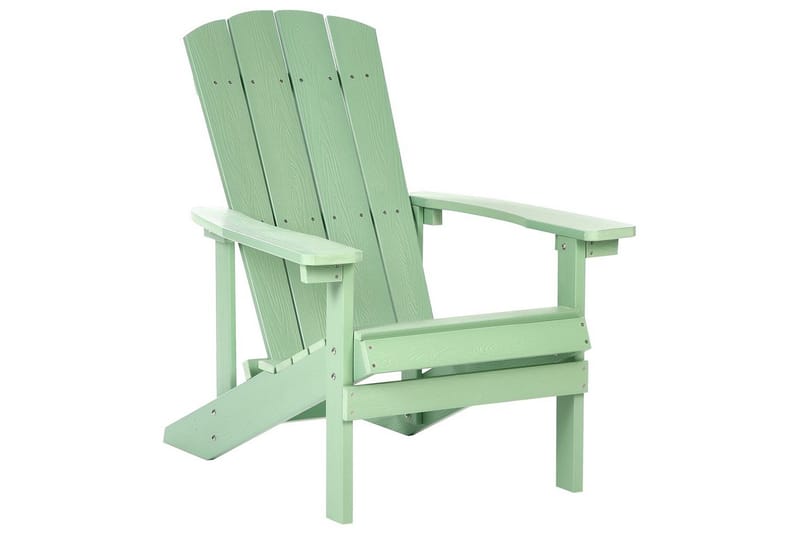 Hagestol Adirondack, Grønn, 75x88x88 cm