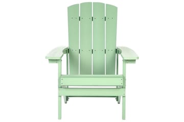 Hagestol Adirondack - Grønn, 75x88x88 cm - Hagemøbler & utemiljø - Stoler & Lenestoler - Solstoler - Dekkstol