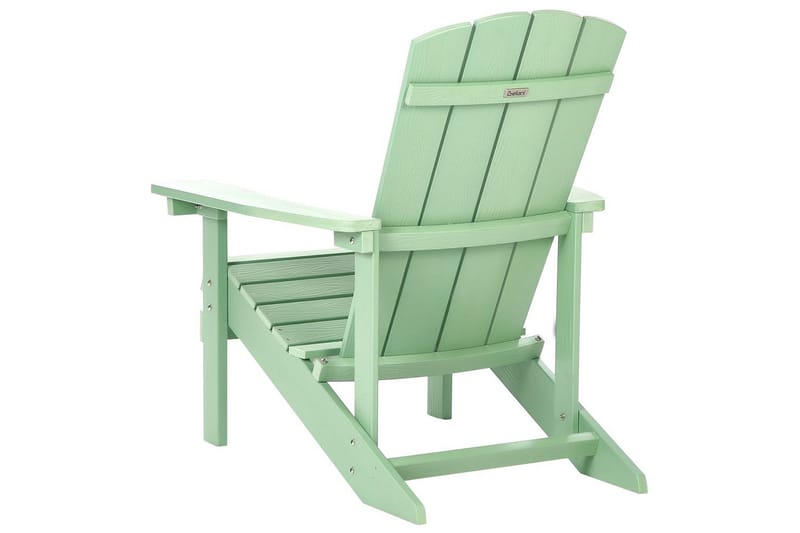 Hagestol Adirondack - Grønn, 75x88x88 cm - Hagemøbler & utemiljø - Stoler & Lenestoler - Solstoler - Dekkstol