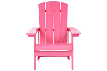 Hagestol Adirondack - Rosa, 75x88x88 cm - Hagemøbler & utemiljø - Stoler & Lenestoler - Solstoler - Dekkstol