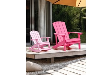 Hagestol Adirondack - Rosa, 75x88x88 cm - Hagemøbler & utemiljø - Stoler & Lenestoler - Solstoler - Dekkstol