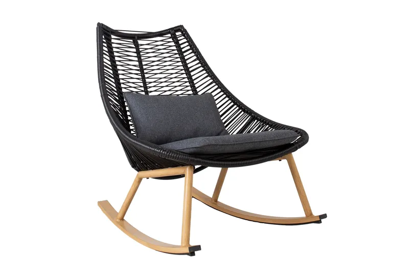 Helsinki Gyngestol, Svart/Tre