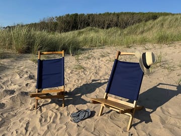 Solstol Hillerstorp Mölle - Blå - Hagemøbler & utemiljø - Stoler & Lenestoler - Solstoler