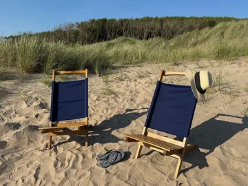 Solstol Hillerstorp Mölle - Blå - Hagemøbler & utemiljø - Stoler & Lenestoler - Solstoler