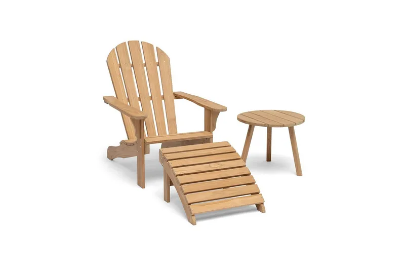 Hillerstorp Tennessee dekkstol teak - Natur - Hagemøbler & utemiljø - Stoler & Lenestoler - Solstoler - Dekkstol