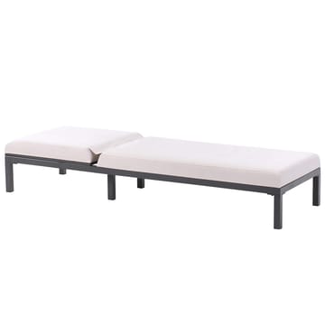 Solstol Lariano - Beige, svart - Hagemøbler & utemiljø - Stoler & Lenestoler - Solstoler