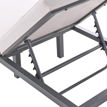 Solstol Lariano - Beige, svart - Hagemøbler & utemiljø - Stoler & Lenestoler - Solstoler