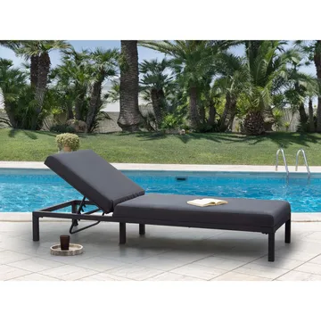 Solstol Lariano - Grå - Hagemøbler & utemiljø - Stoler & Lenestoler - Solstoler