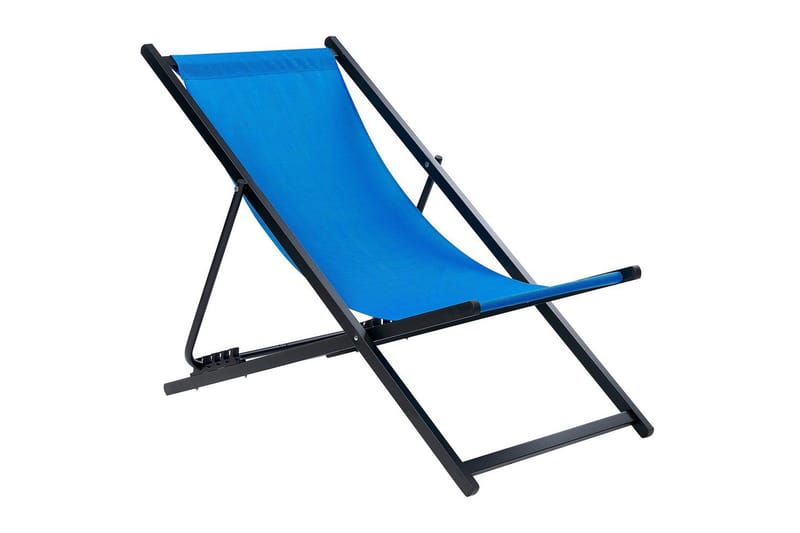 Solstol Locri Ii - Blå, Svart - Hagemøbler & utemiljø - Stoler & Lenestoler - Solstoler