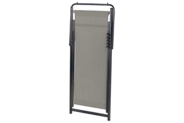 Solstol Locri Ii - Grå, svart - Hagemøbler & utemiljø - Stoler & Lenestoler - Solstoler