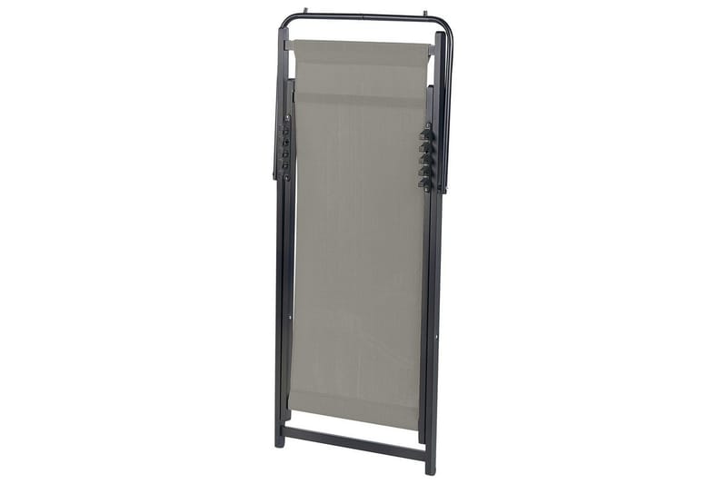 Solstol Locri Ii - Grå, svart - Hagemøbler & utemiljø - Stoler & Lenestoler - Solstoler