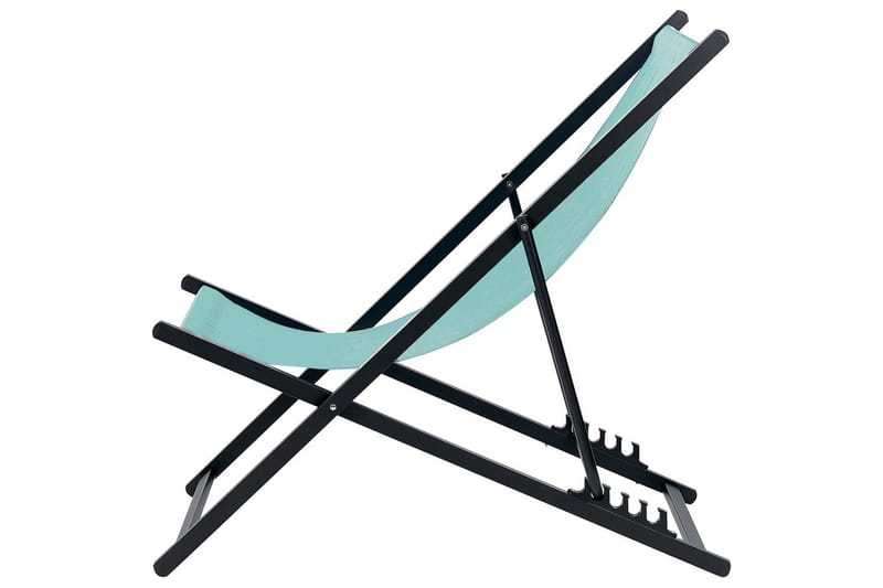 Solstol Locri Ii - Turkis, Svart - Hagemøbler & utemiljø - Stoler & Lenestoler - Solstoler