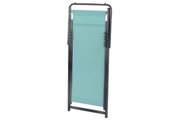 Solstol Locri Ii - Turkis, Svart - Hagemøbler & utemiljø - Stoler & Lenestoler - Solstoler