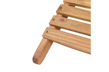 Solstol Luino - Lyst tre, grå - Hagemøbler & utemiljø - Stoler & Lenestoler - Solsenger & solvogner