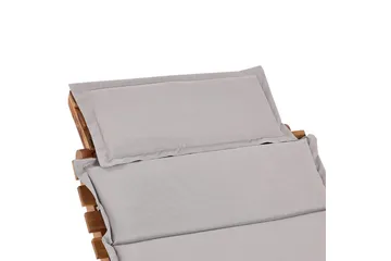 Solstol Luino - Lyst tre, grå - Hagemøbler & utemiljø - Stoler & Lenestoler - Solsenger & solvogner