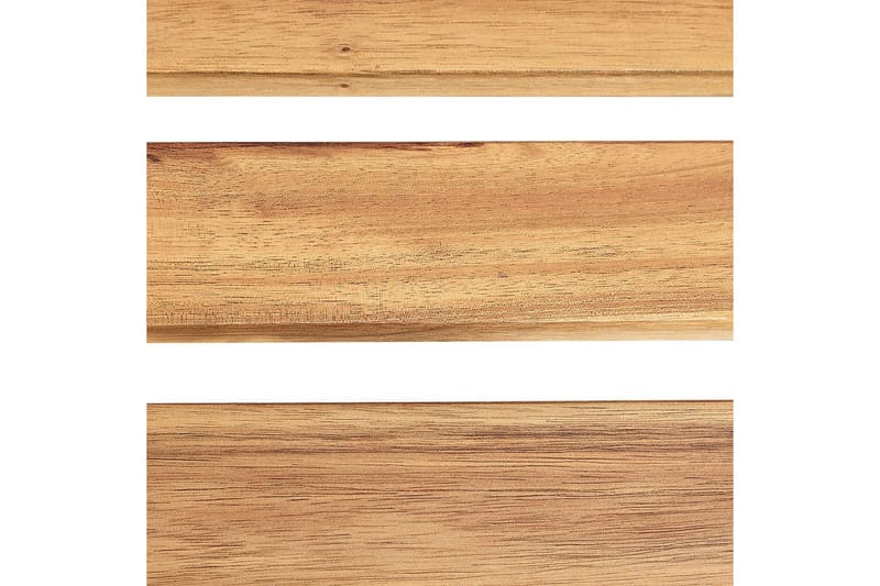 Solstol Luino - Lyst tre, hvit - Hagemøbler & utemiljø - Stoler & Lenestoler - Solsenger & solvogner