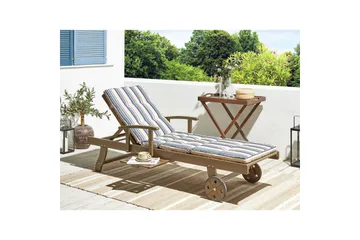 Solstol med pute Amantea - Hagemøbler & utemiljø - Stoler & Lenestoler - Solsenger & solvogner