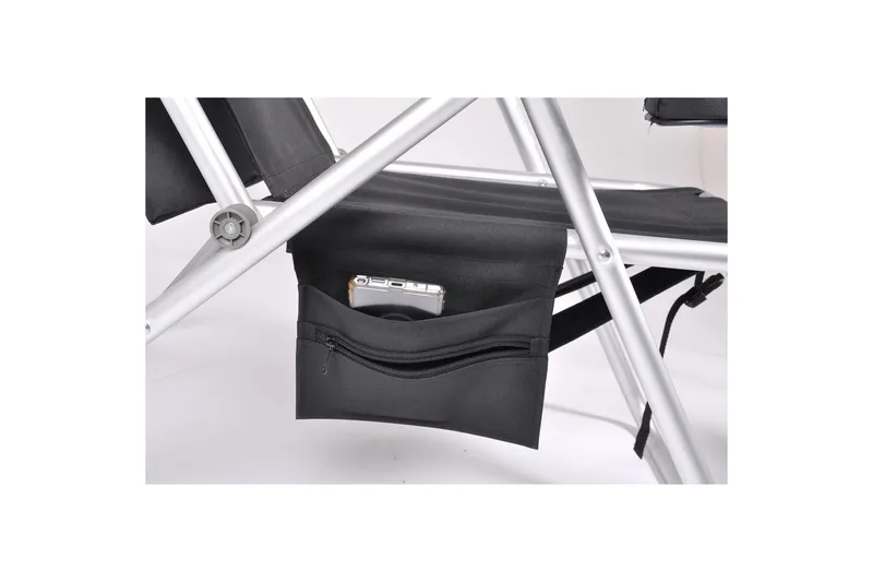 Mobil-lomme Fritab til Roxystol - Svart - Hagemøbler & utemiljø - Stoler & Lenestoler - Solstoler - Strandstol