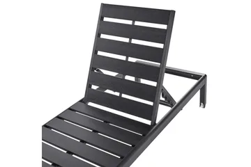 Solstol Nardo - Svart - Hagemøbler & utemiljø - Stoler & Lenestoler - Solsenger & solvogner