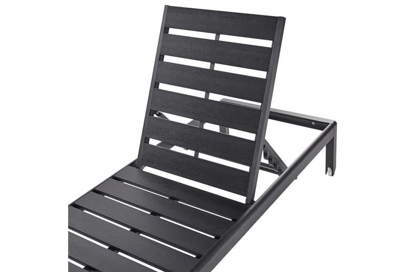 Solstol Nardo - Svart - Hagemøbler & utemiljø - Stoler & Lenestoler - Solsenger & solvogner