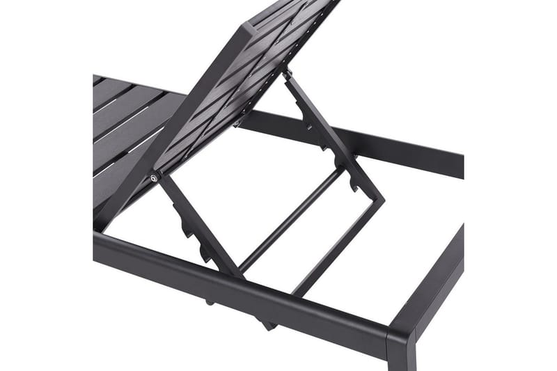 Solstol Nardo - Svart - Hagemøbler & utemiljø - Stoler & Lenestoler - Solsenger & solvogner