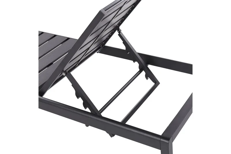 Solstol Nardo - Svart - Hagemøbler & utemiljø - Stoler & Lenestoler - Solsenger & solvogner