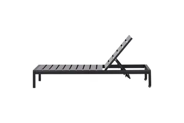 Solstol Nardo - Svart - Hagemøbler & utemiljø - Stoler & Lenestoler - Solsenger & solvogner