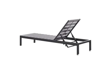 Solstol Nardo - Svart - Hagemøbler & utemiljø - Stoler & Lenestoler - Solsenger & solvogner