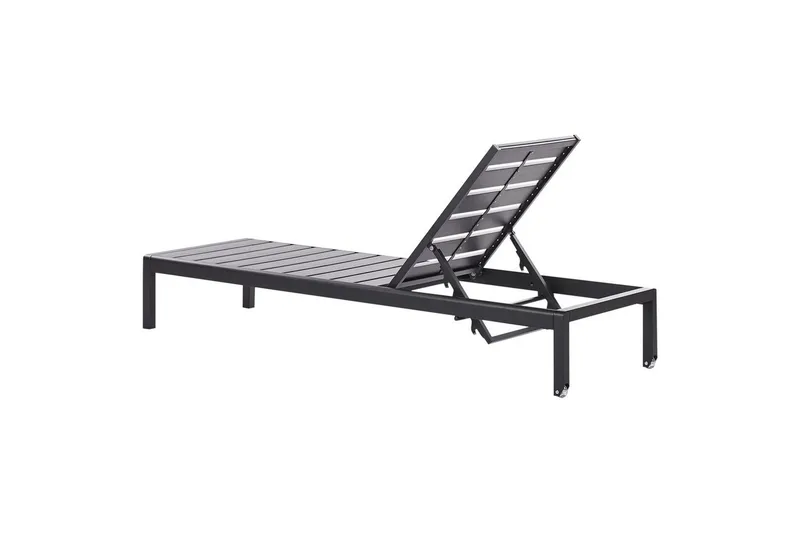 Solstol Nardo - Svart - Hagemøbler & utemiljø - Stoler & Lenestoler - Solsenger & solvogner