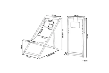 Oykel Solstol - Brun - Hagemøbler & utemiljø - Stoler & Lenestoler - Solstoler