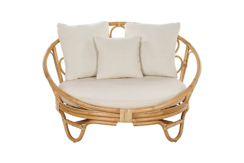 Solstol Rossano - Naturlig, beige - Hagemøbler & utemiljø - Stoler & Lenestoler - Utelenestoler