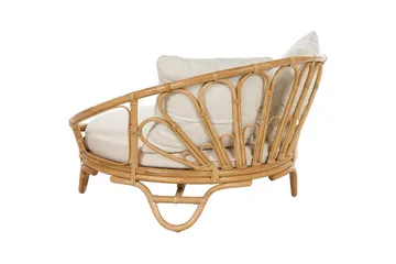 Solstol Rossano - Naturlig, beige - Hagemøbler & utemiljø - Stoler & Lenestoler - Utelenestoler